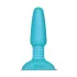 b-Vibe - roterande analvibrator med pärlor - uppladdningsbar - turkos