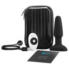 b-Vibe - Svart roterande pärlvibrator för anal bruk