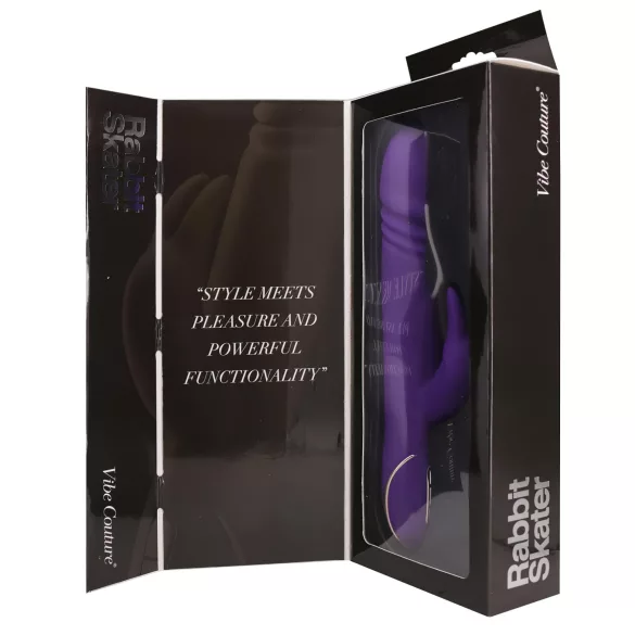 Vibe Couture Rabbit Skater - Kanin‑stötvibrator (lila)