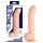 One Touch 8 - Herrelös silikonvibrator (natur)