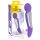 SMILE Stav - 2-motors massagerande vibrator (lila)