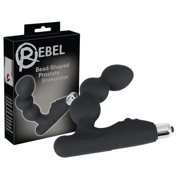 Rebel - sfärisk prostata vibrator (svart)