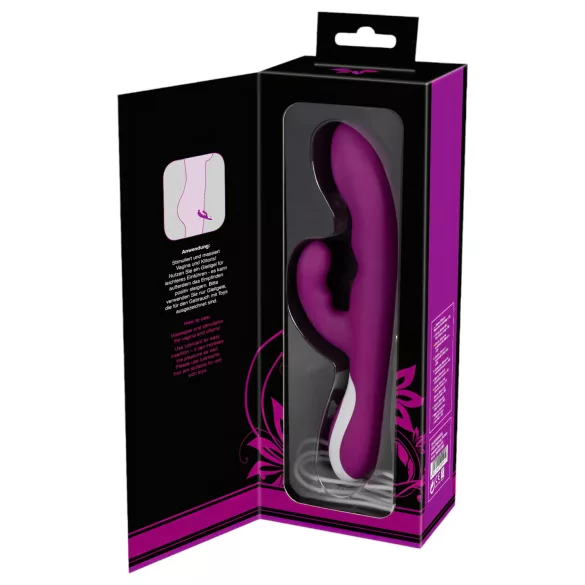 Javida - värmande klitorisstimulator-vibrator (lila)