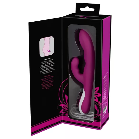 Javida - klitorisstimulator vibrator - värmande funktion - rosa