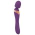 Javida Double - massager vibrator (lila)