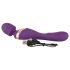 Javida Double - massager vibrator (lila)