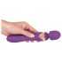 Javida Double - massager vibrator (lila)