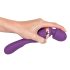 Javida Double - massager vibrator (lila)