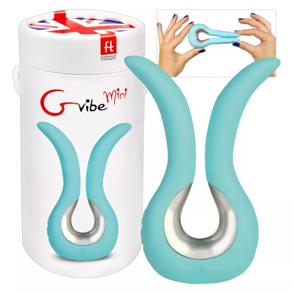 G-vibe Mini - vibrator för kvinnor - uppladdningsbar silikon - mint