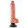 King Cock 10 sugproppsvibrator (25 cm) - naturfärg