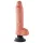 King Cock - dildo med sugkopp - 25 cm - hudfärgad