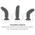 King Cock 10 sugproppsvibrator (25 cm) - naturfärg
