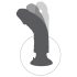 King Cock 10 sugproppsvibrator (25 cm) - naturfärg