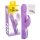 SMILE Push - klitorisstimulerande vibrator med push-funktion (lila)