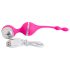 SMILE Love Ball - vibrerande geishakulor (rosa)