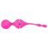 SMILE Love Ball - vibrerande geishakulor (rosa)
