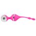 SMILE Love Ball - vibrerande geishakulor (rosa)