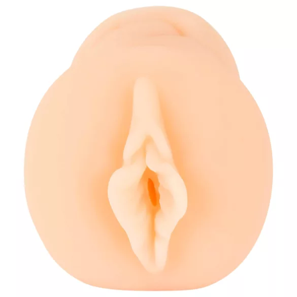 NMC - Easy Job Ruth - vibrerande, naturtrogen konstgjord vagina (natur)