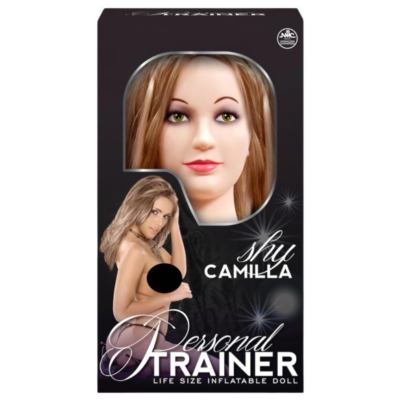 Blyga Camilla - livsstor gummidocka