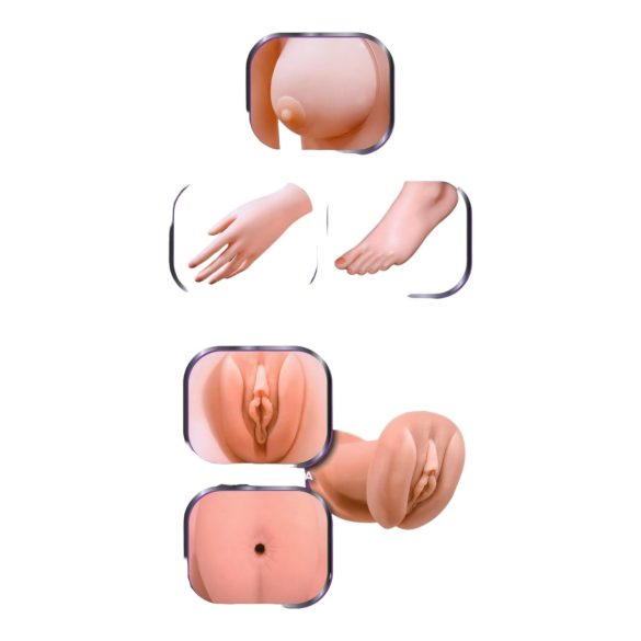 Shy Camilla - uppblåsbar sexdocka - naturlig storlek