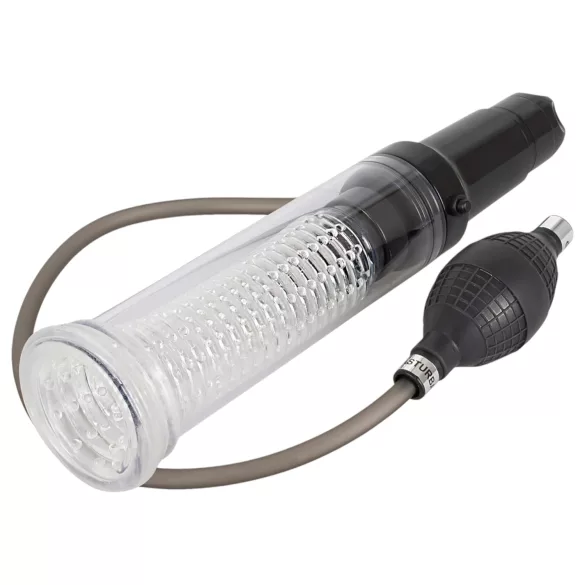 You2Toys - penispump och masturbator 2-i-1 - genomskinlig