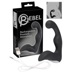 Rebel - prostatavibrator uppladdningsbar - svart