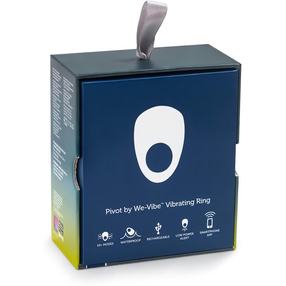 We-Vibe Pivot - vibratorisk penisring - uppladdningsbar silikon - midnattsblå