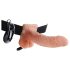Fetisch Strap-on 7 - bärbar vibrator (naturlig)