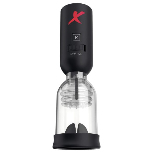 PDX Elite Tip Teazer - automatiskt glanssugande vibrator (svart)