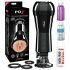 PDX Cock Compressor - Sugande, Vibration Massemasturbator (Svart)