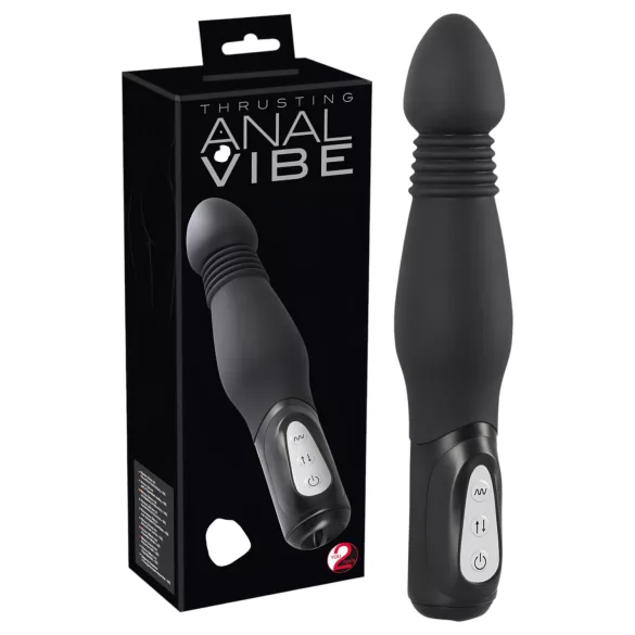You2Toys - analvibrator med stötfunktion - svart