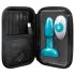 b-Vibe Rimming - roterande pärlanalvibrator (turkos)