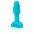 b-Vibe Rimming - roterande pärlanalvibrator (turkos)
