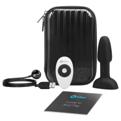b-Vibe - roterande analvibrator med kulor - svart