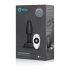 b-Vibe Rimming - Svart anal vibrator med roterande pärlor