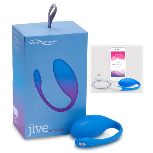 We-Vibe Jive - kraftfull, smart äggvibrator (blå)