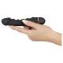 You2Toys - Bendy Ripple - ribbad vibrator (svart)