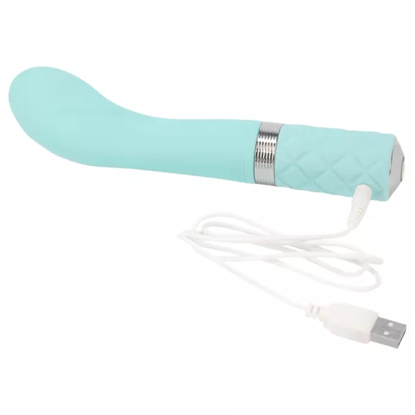 Pillow Talk Sassy - G-punktsvibrator uppladdningsbar turkos