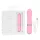 Pillow Talk Flirty - stavvibrator med uppladdningsbart batteri - rosa
