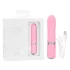 Pillow Talk Flirty - stavvibrator med uppladdningsbart batteri - rosa