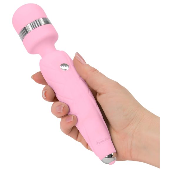 Pillow Talk Cheeky Wand - uppladdningsbar massagevibrator (rosa)