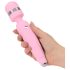 Pillow Talk Cheeky Wand - uppladdningsbar massagevibrator (rosa)
