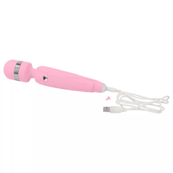 Pillow Talk Cheeky Wand - trådlös massagevibrator (rosa)