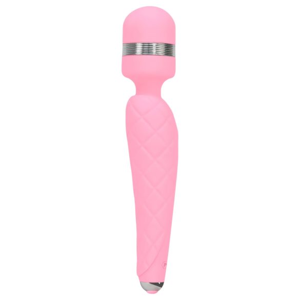 Pillow Talk Cheeky Wand - uppladdningsbar massagevibrator (rosa)