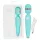 Pillow Talk Cheeky Wand - massagevibrator uppladdningsbar turkos