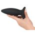 Black Velvet S – uppladdningsbar nybörjarens anal vibrator (svart)