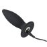 Black Velvet S – uppladdningsbar nybörjarens anal vibrator (svart)