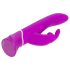 Happyrabbit Curve - vattentät klitorisstimulator med arm (lila)