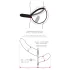 Double Thruster - strap-on dubbel vibrator - svart