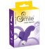 SMILE Finger - vågig silikonfinger-vibrator (lila)